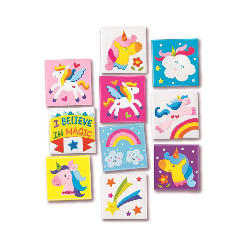 Arte de Mini Cerámicas de Unicornio 8a+