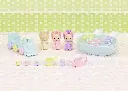 Familias Sylvanianas Set de Baño para Bebés Trillizos 3a+