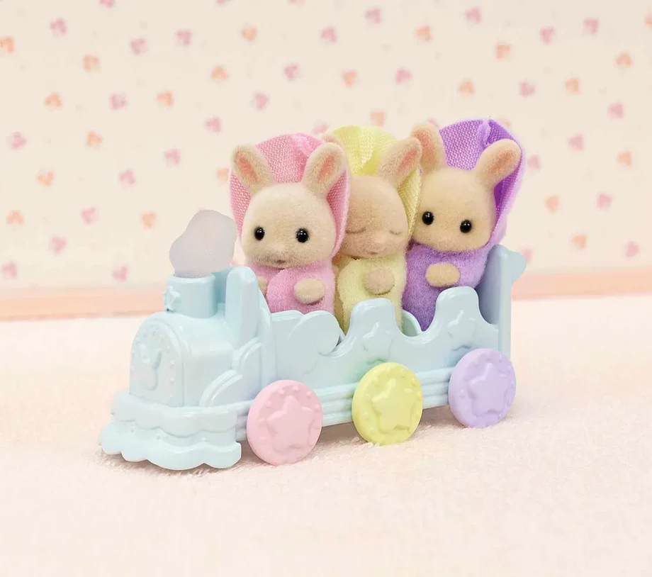 Familias Sylvanianas Set de Baño para Bebés Trillizos 3a+
