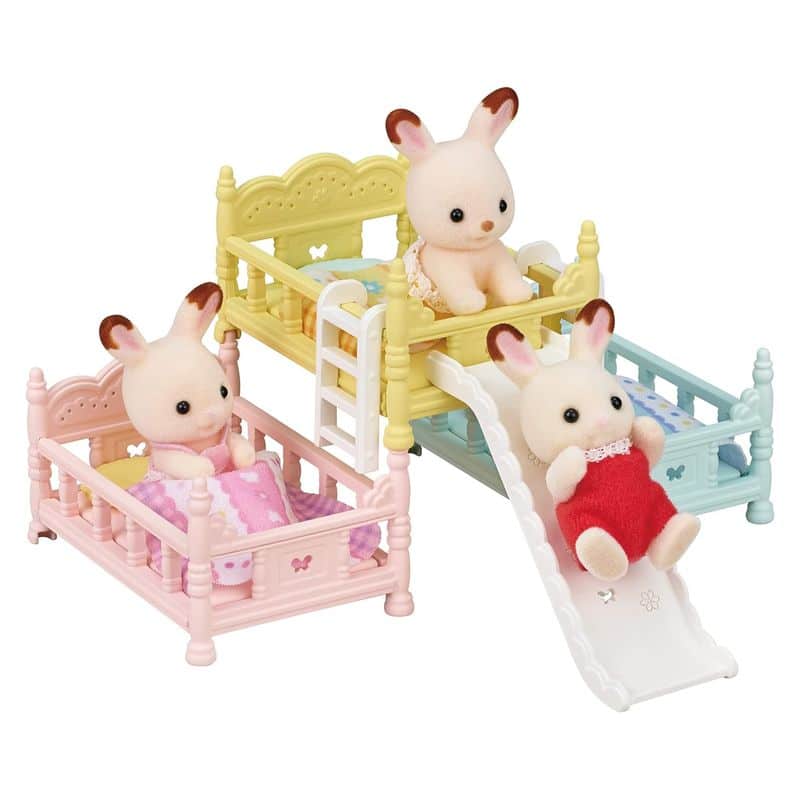 Familias Sylvanian Literas Triples 3a+