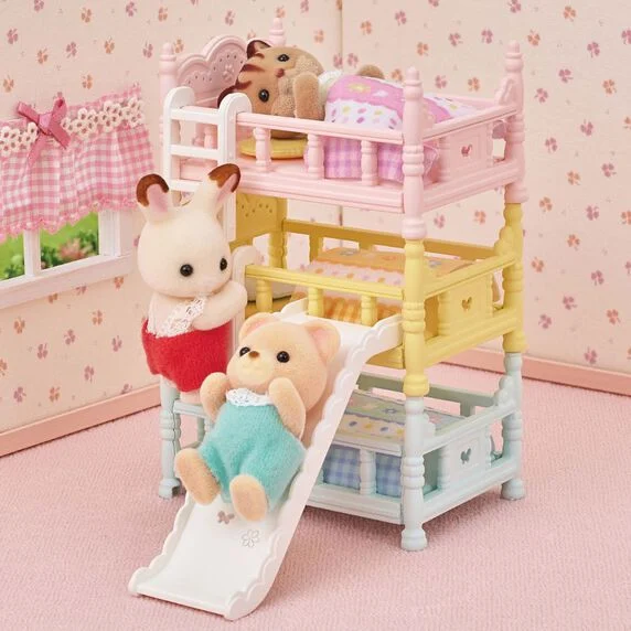Familias Sylvanian Literas Triples 3a+