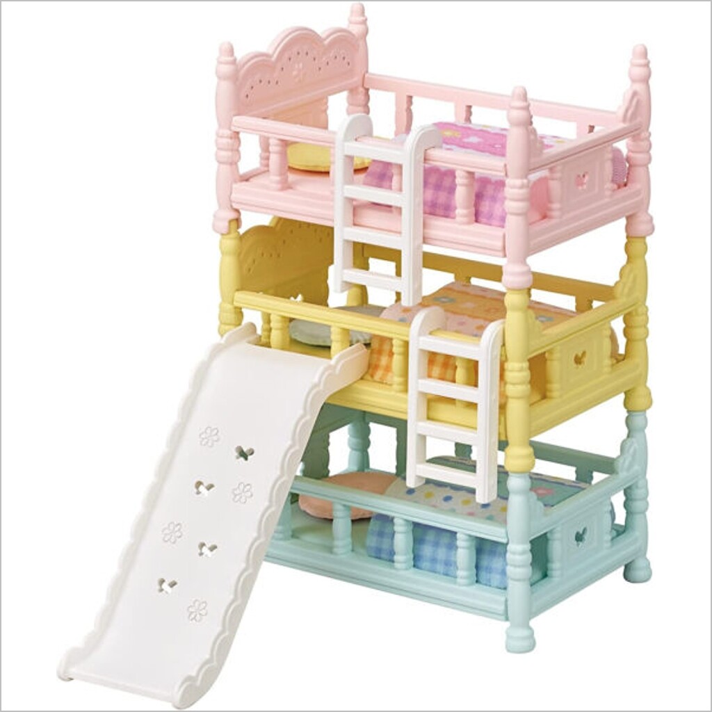 Familias Sylvanian Literas Triples 3a+