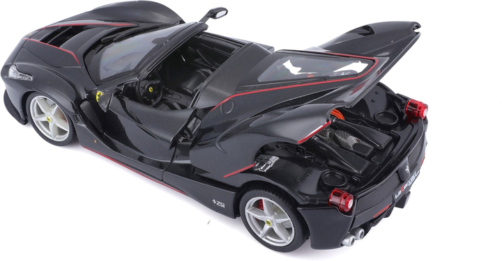 Carro Ferrari Laferrari Aperta Negro Esc:1:24 3a+(012220)
