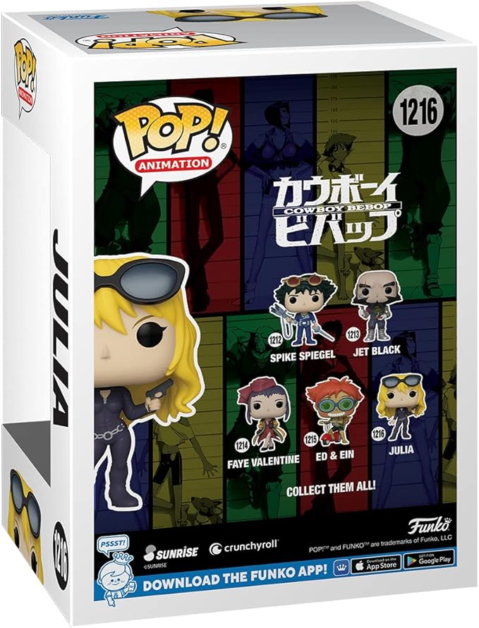 Figura Funko Pop! Cowboy Bebop (1216) Julia 3a+