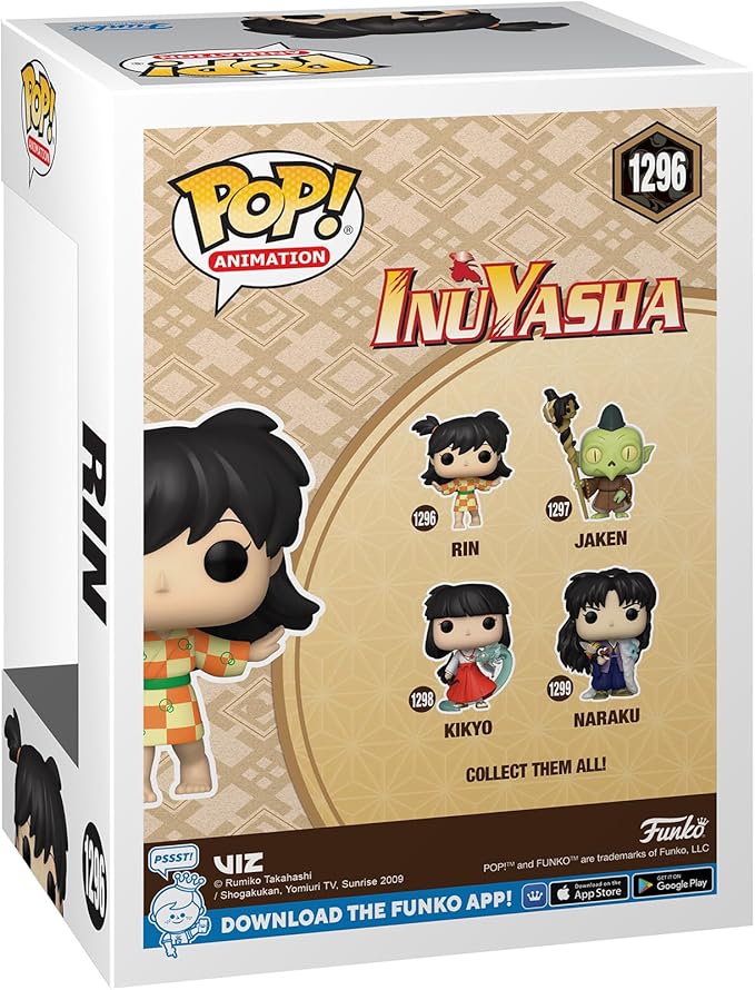 Figura Funko Pop! Inuyasha (1296) Rin 3a+