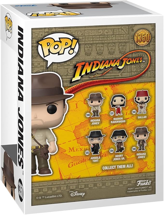 Figura Funko Pop!: Indiana Jones (1350) Indiana Jones  3a+