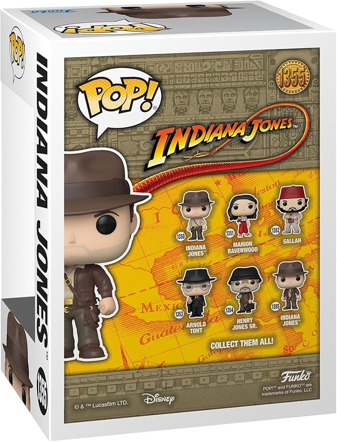 Figura Funko Pop!: Indiana Jones (1355) Indiana Jones  3a+