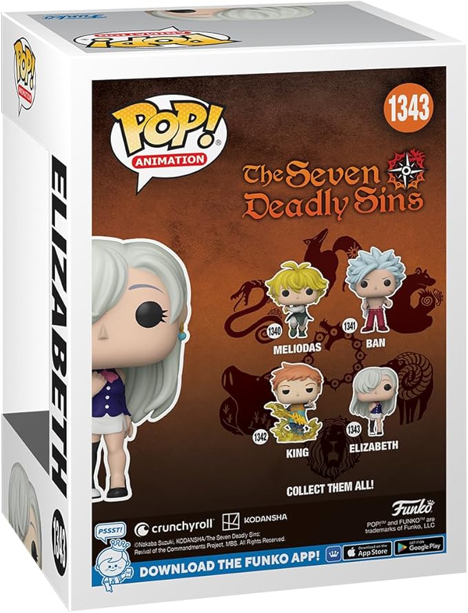 Figura Funko Pop! The Seven Deadly Sins (1343) Elizabeth 3a+