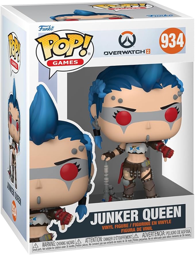 Figura Funko Pop! Overwatch (932) Junker Queen 3a+