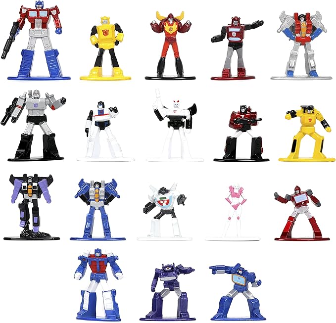 Figuras Nano Transformers Set de 18 3a+