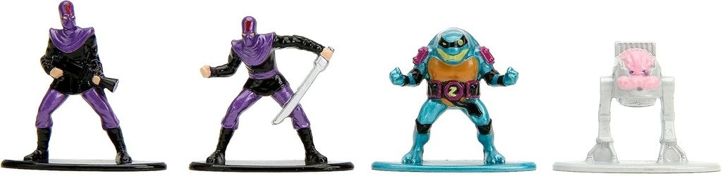 Figuras Nano Nickelodeon Tortugas Ninja Set de 18 / 3a+