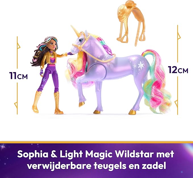 Muñeca de Unicorn Academy Sophia y Wildstar 4a+