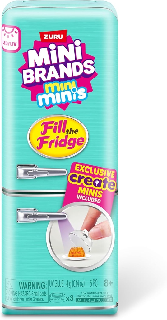 Mini Brands Decora la Mini Refrigeradora 8a+