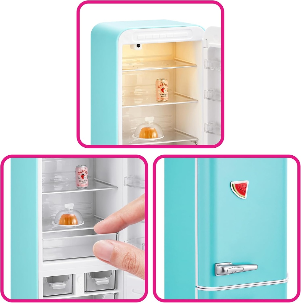 Mini Brands Decora la Mini Refrigeradora 8a+