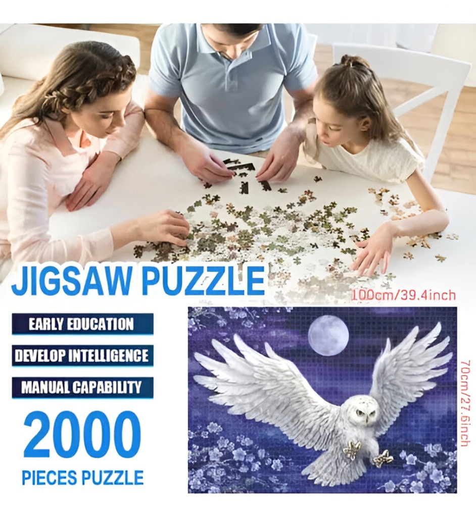 Rompecabezas de Sakura y el Búho 2000Pzs 12a+