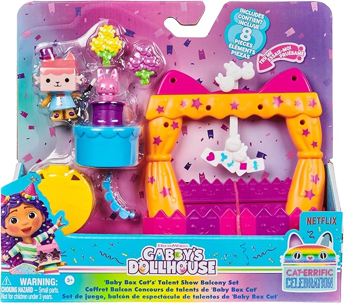 Set de Balcón Figuras de la Casa de Muñecas de Gabby's  3a+/ Surtido 3 -  Se venden por separado