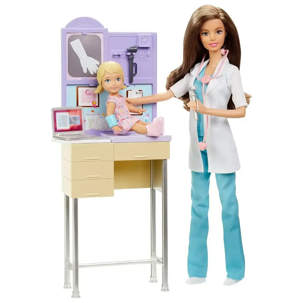 Muñeca Barbie Profesiones con Accesorios 3a+