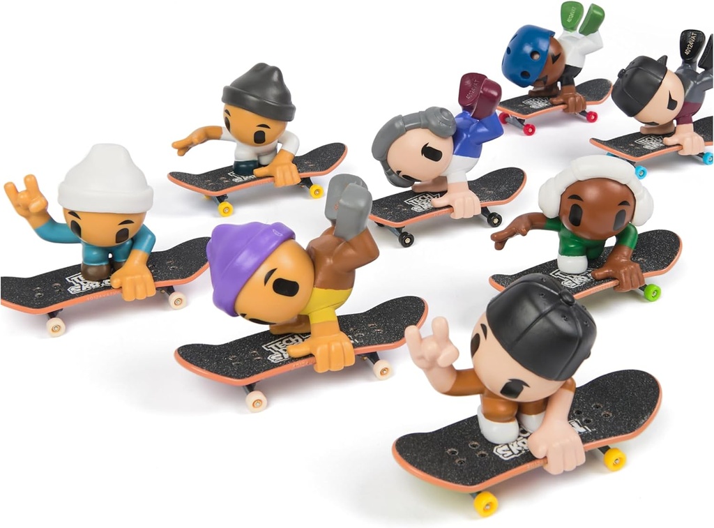 Patinetas Tech Deck con Figuras Set de 2 / 5a+ ( Surtido de 4- Se veden por separado )