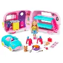 Barbie Club de Chelsea Carro y Camper 3a+