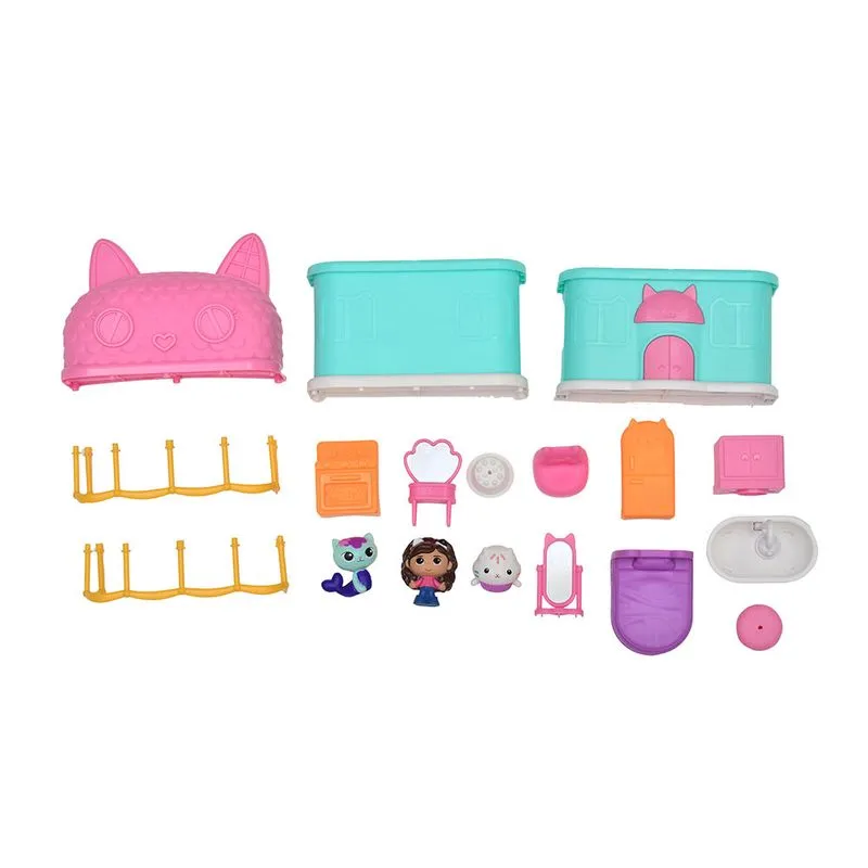 Mini Habitaciones de Juego de la Casa de Muñeca de Gabby´s 3a+