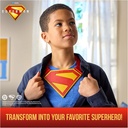 Set de Capa de Heroe DC Super Man 4a+