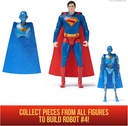 Figuras DC Comics Super Man Surt/3 4a+( 3 Super Man 1 Mr Terrific 1 The Engineer )Caja de 5