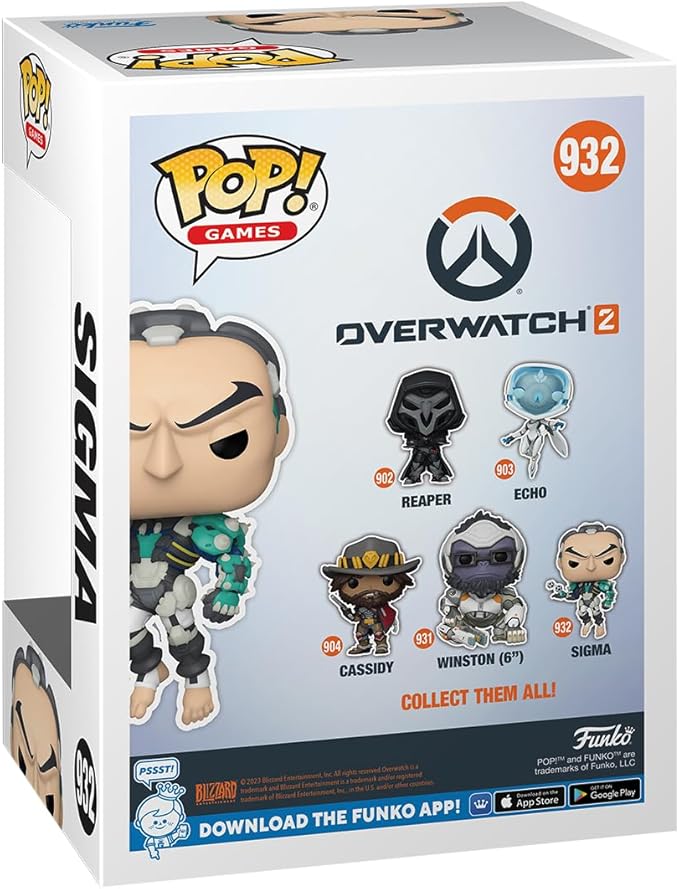 Figura Funko Pop! Overwatch (932) Sigma 3a+