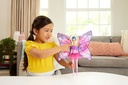Muñeca Barbie Mariposa Bailarina Mágica 2en1 3a+