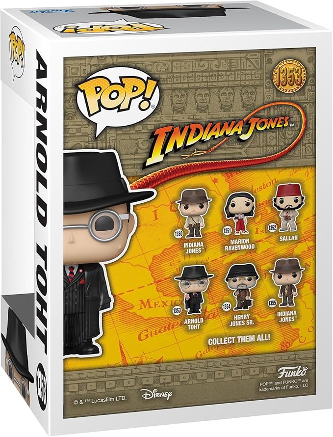 Figura Funko Pop! Indiana Jones (1353) Arnold Toht 3a+