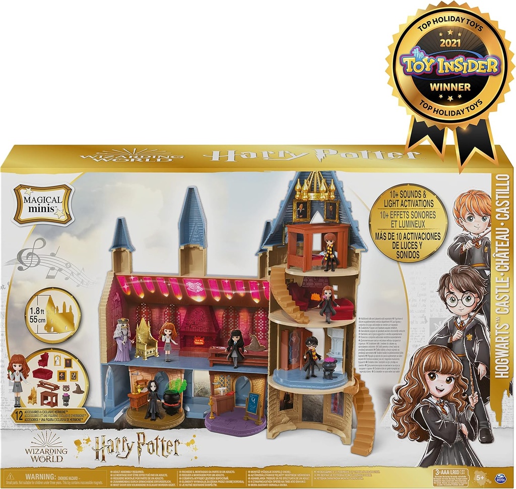Castillo de Harry Potter con 12 Accesorios 6a+