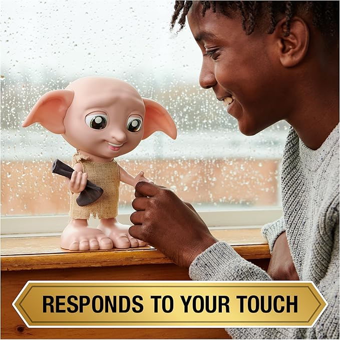 Muñeco Interactivo Harry Potter Dobby Magico 35 Sonidos y Frases 6a+