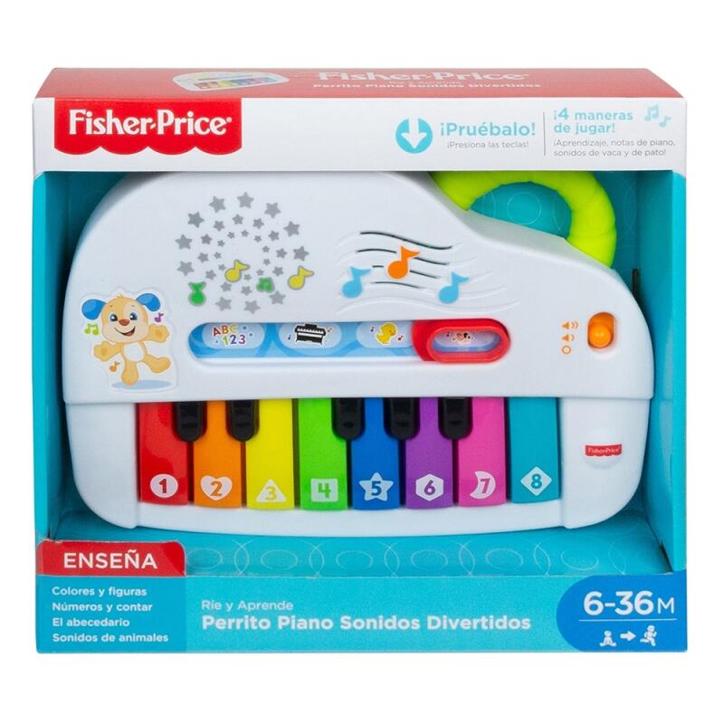 Fisher Price /  Perrito Piano Sonidos Divertidos 636m