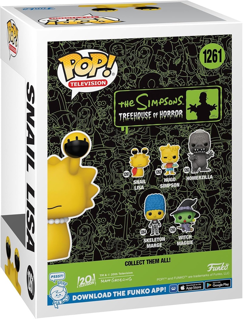 Figura Funko Pop! The Simpsons Treehouse of Horror (1261) Snail Lisa 3a+