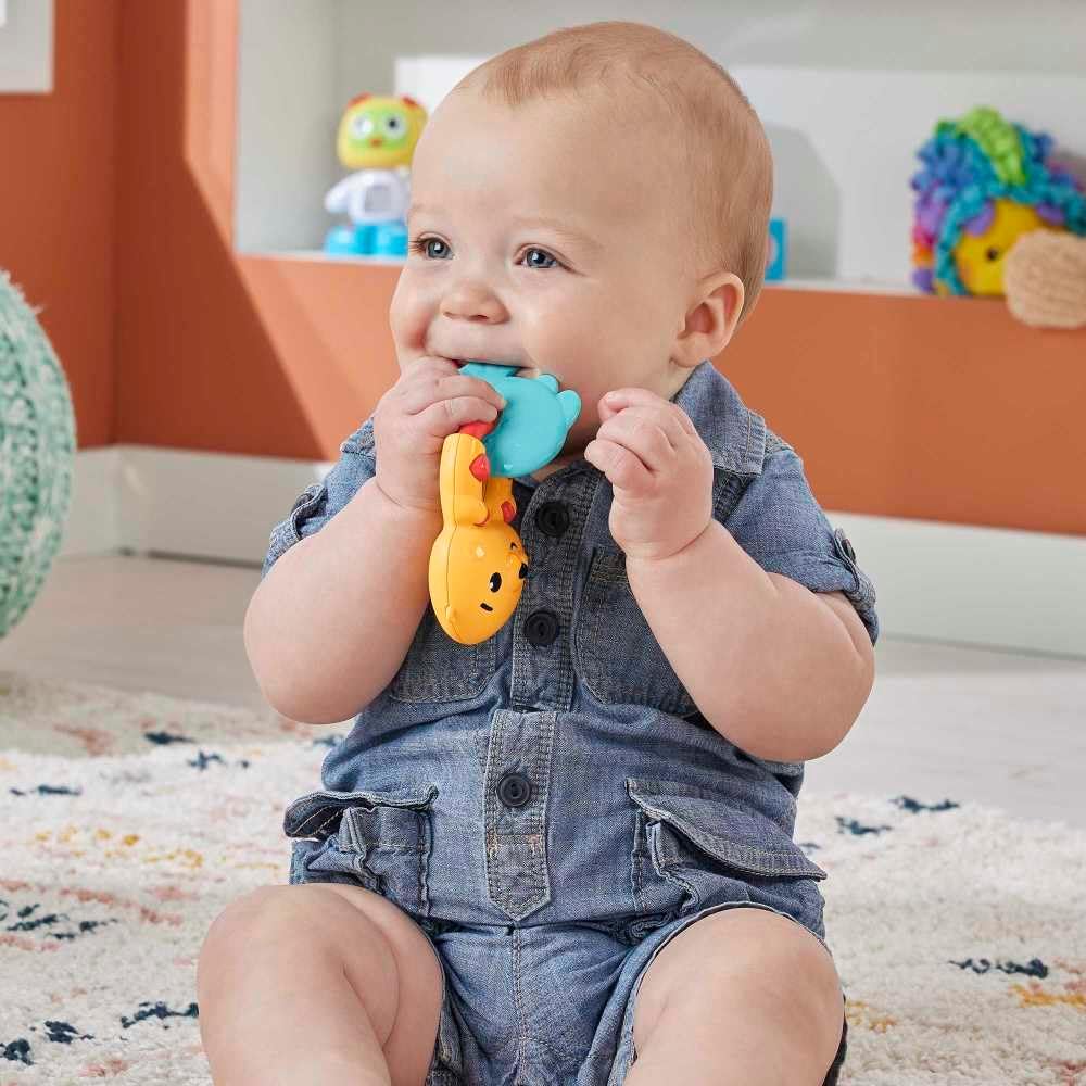 Fisher Price /  Sonajeros Animales Divertidos 3m+ ( Surtido de 5 Se venden por Separado )