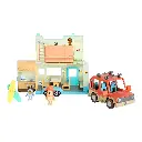 Caravanas para Vacaciones en la Playa de Bluey 3a+