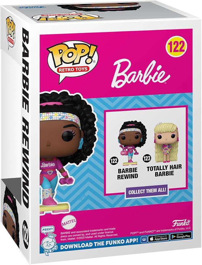 Figura Funko Pop! Barbie (122) Barbie Rewind 3a+