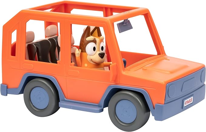Bluey Vehículo Familiar con Figura Chilli 3a+
