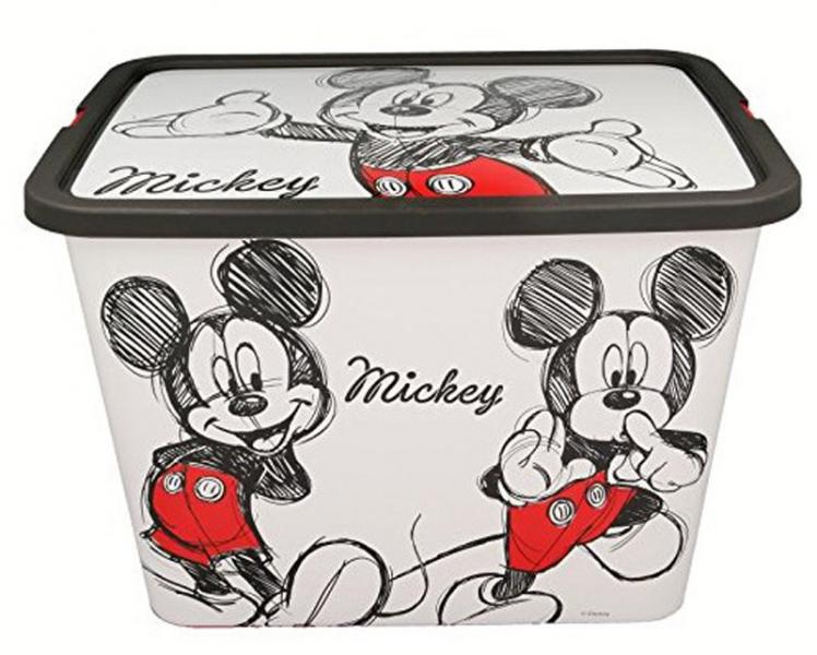 Caja Plástica de Almacenaje Mickey 23L