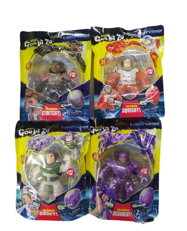 Figuras Goo Jit Zu Disney Lightyear Surt/4 4a+