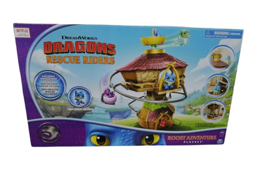 Set de Juego Aventura en el Refugio Dragons Rescue Riders 4a+