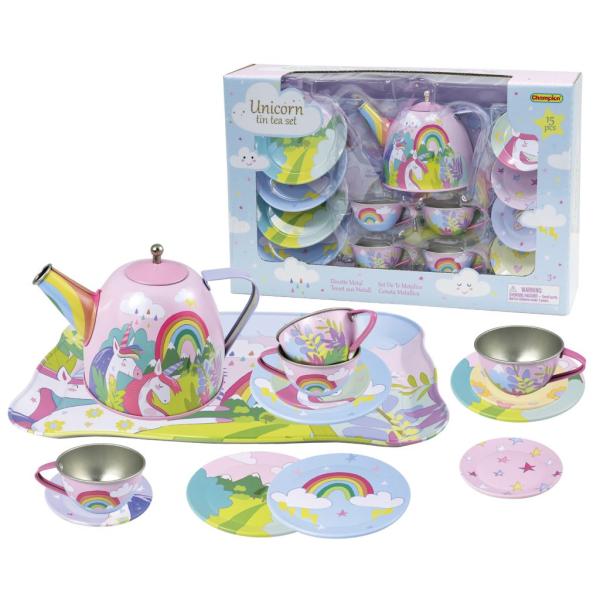 Set de Té de Unicornio 15Pcs 3a+
