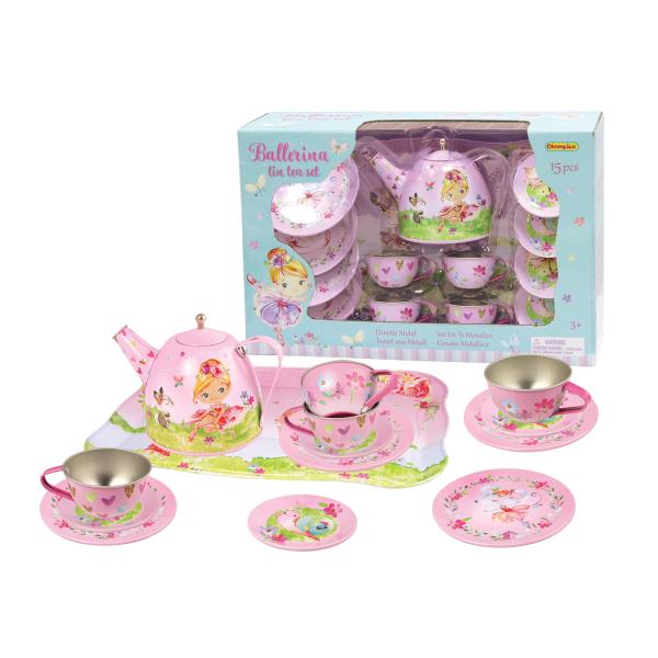 Set de Té de Bailarina 15Pcs 3a+
