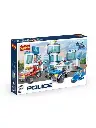 Bloques de Construcción Policia 731pzs