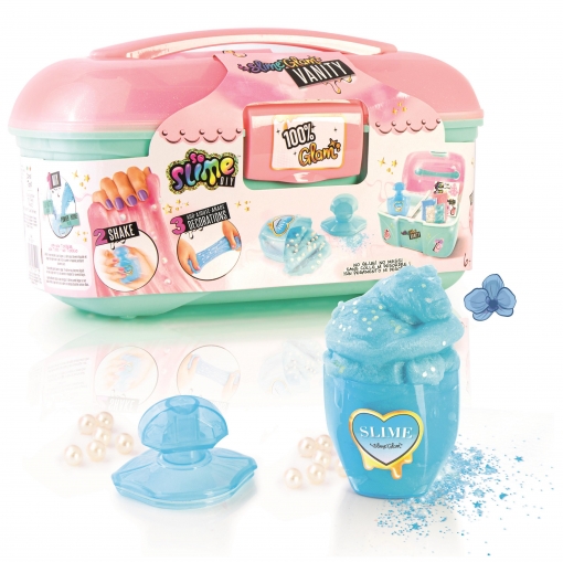 Slime con Estuche Y 3 Decoraciones 6a+