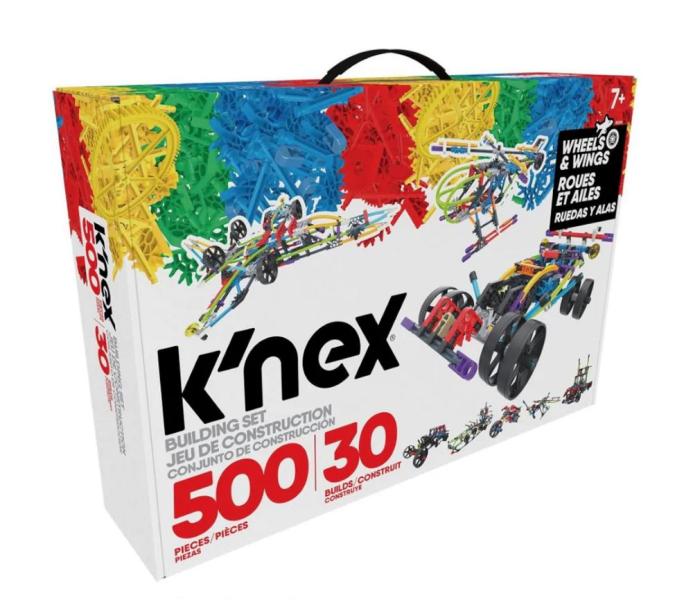 Vehiculos de Construcción K'nex 30en1 500pzs 7a+