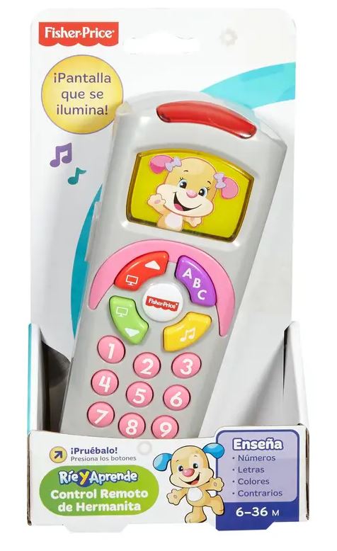 F-P Teléfono en Forma de Control Remoto p/Niña 6m+