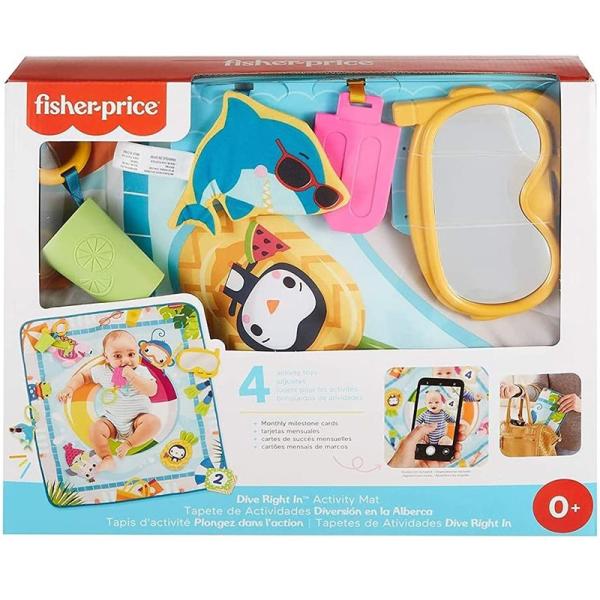 Fisher Price /  Mat de Actividades Diversión en la Alberca 0m+