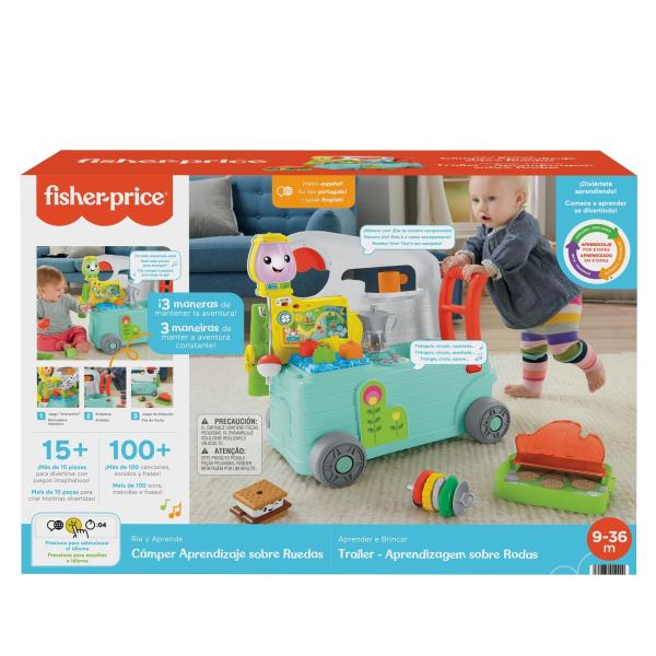 Fisher Price /  Camper Aprendizaje sobre Ruedas 936m