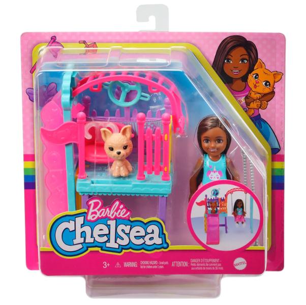 Barbie Set Chelsa Con Columpio 3a+