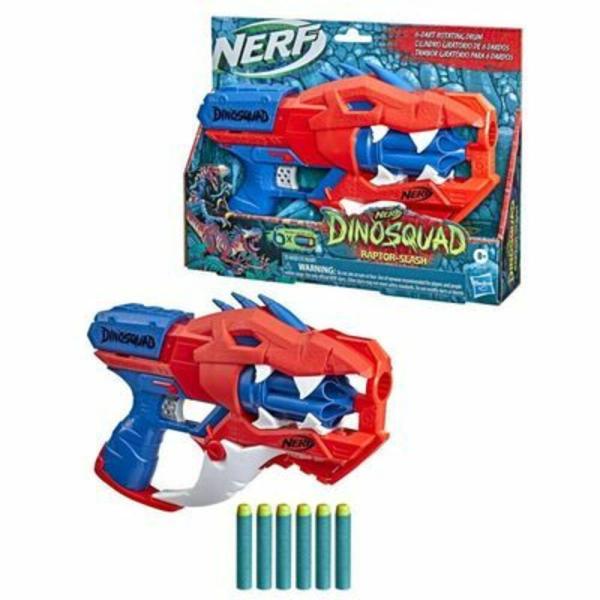Lanzador Nerf Dino Squad RaptorSlash 8a+(F2475)